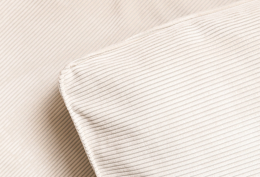 Finos, Terciopelo acanalado beige