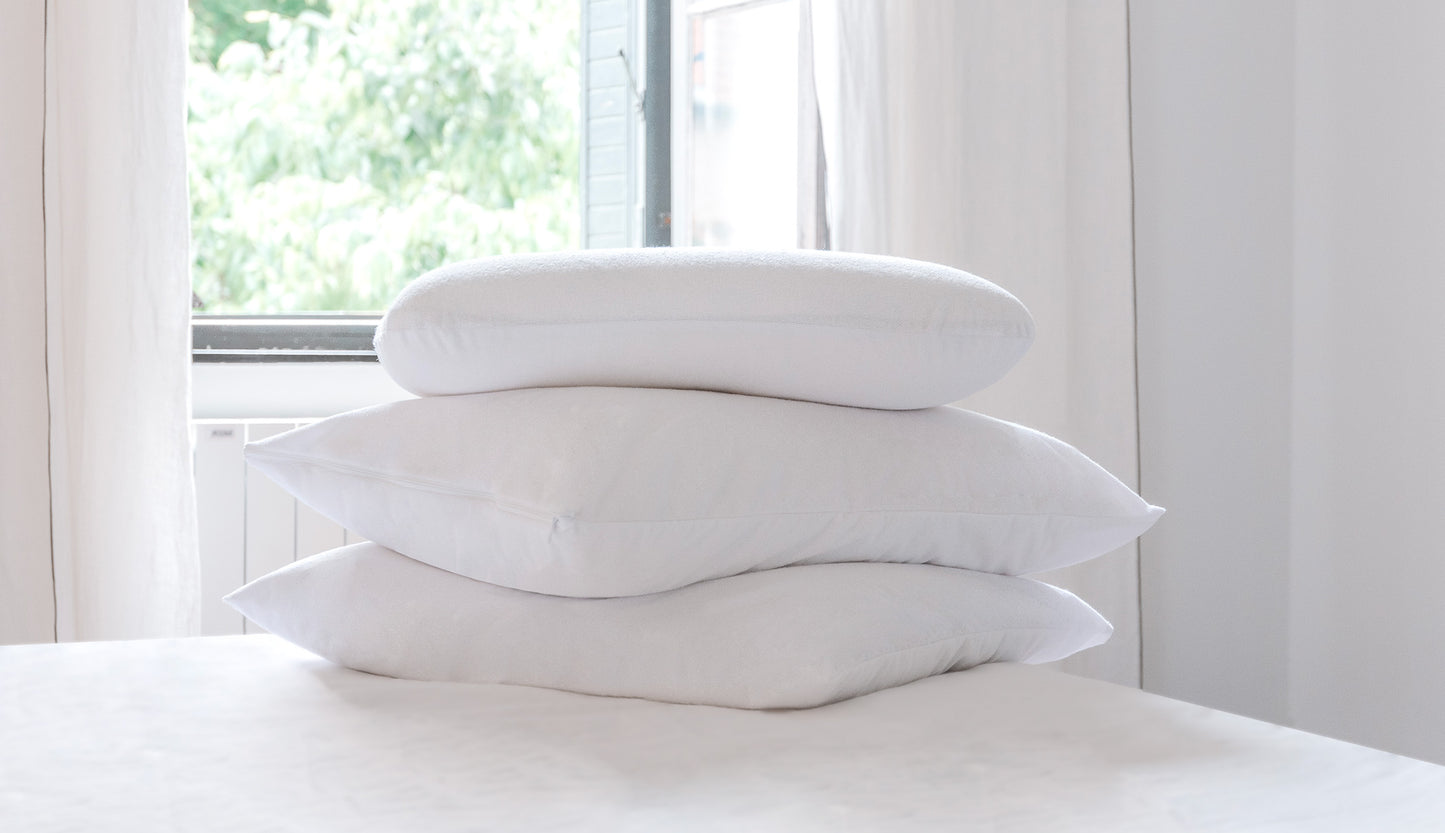 Funda protectora de almohada impermeable