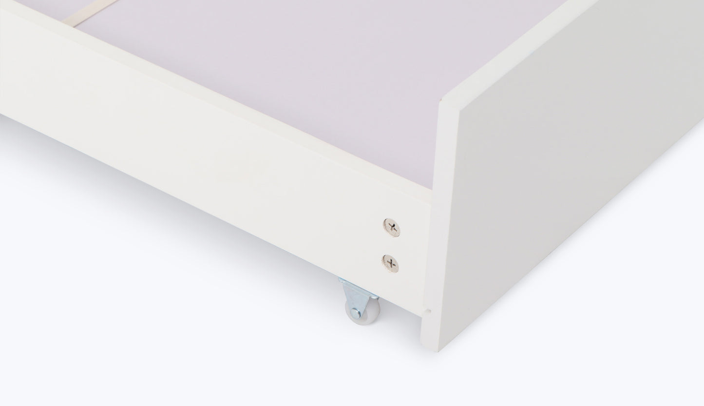 Cajones dobles de almacenamiento para la cama casita Odisea