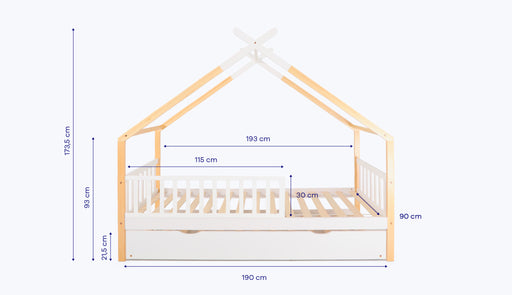 Con barrera,Cama nido