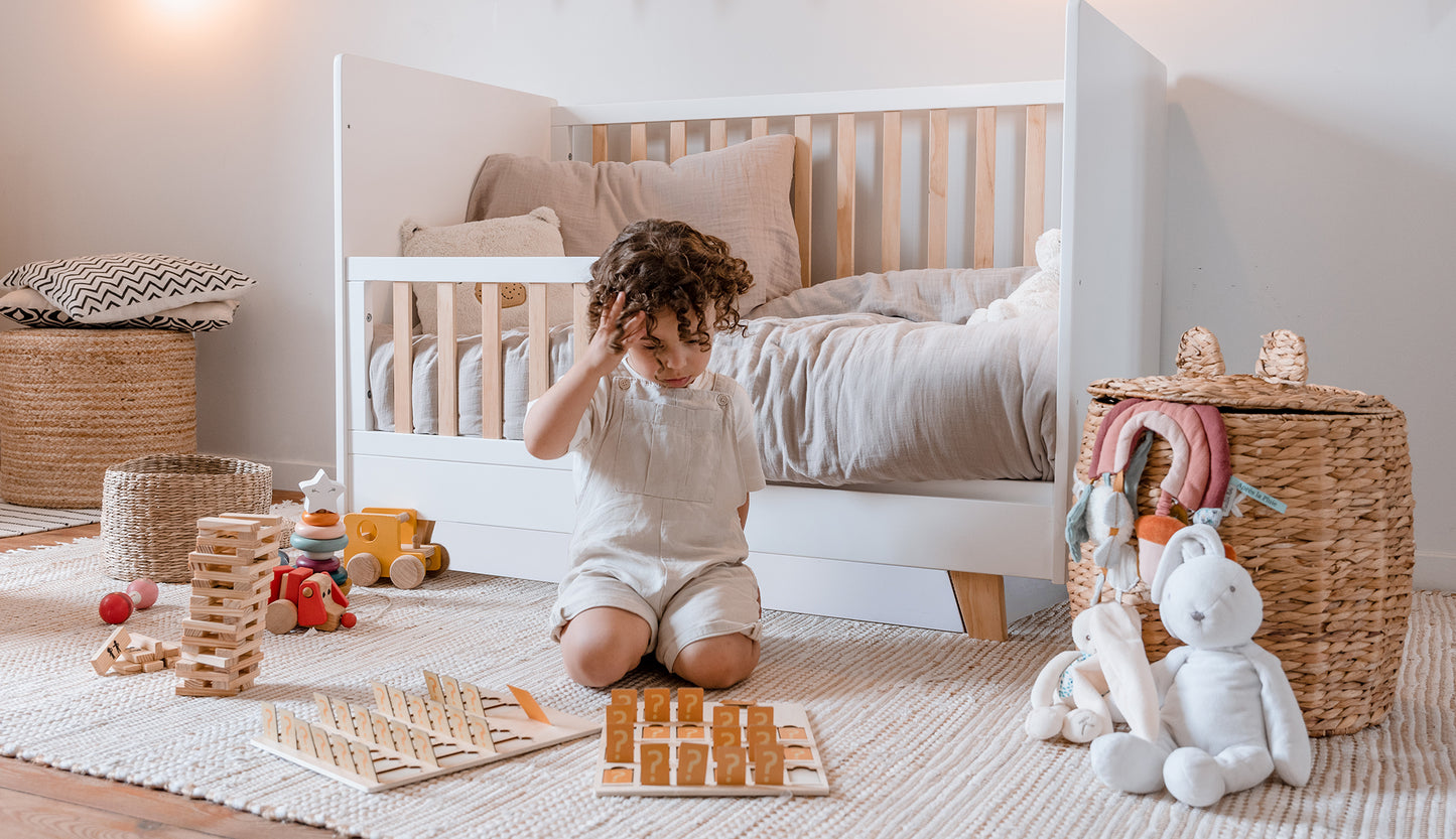 Con cajón,Barrotes + barrera mini