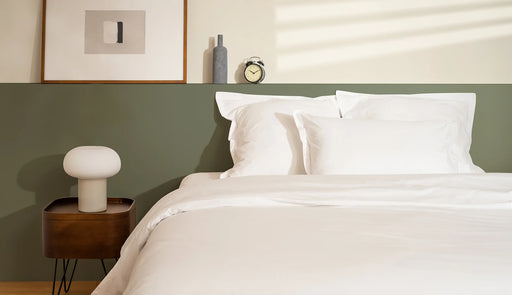 Funda de almohada de percal